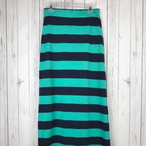 Striped Maxi Skirt